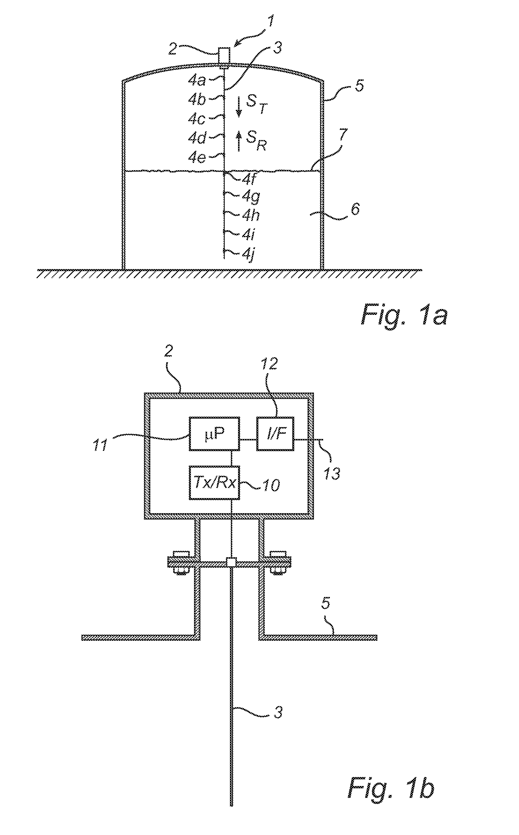 System and method for filling level determination