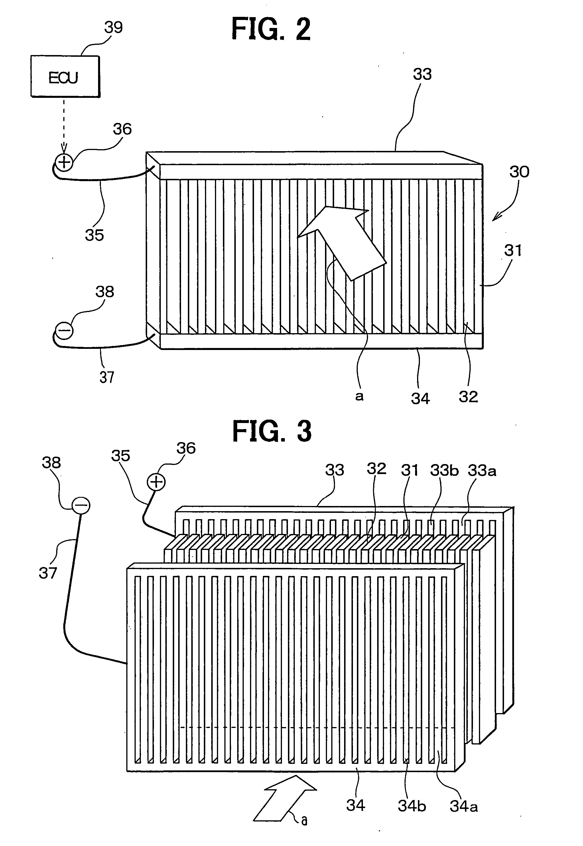 Electrical heater, heating heat exchanger and vehicle air conditioner