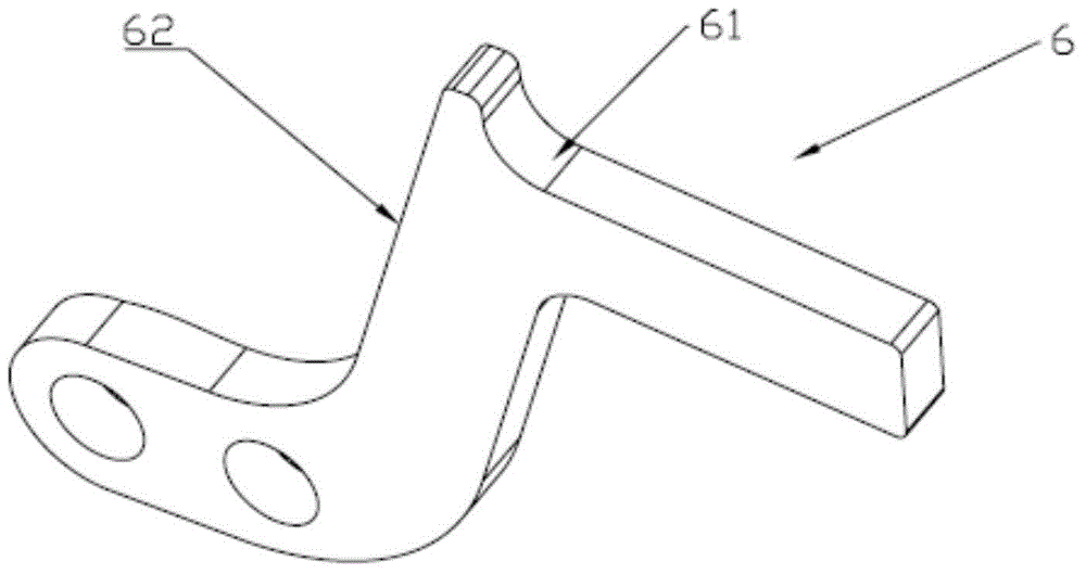 Automatic feeding and discharging device of type rolling machine