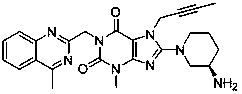 Preparation method for crystal form of linagliptin