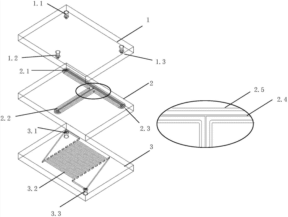 Microreactor adopting metal and transparent plastic composite structure and application of microreactor