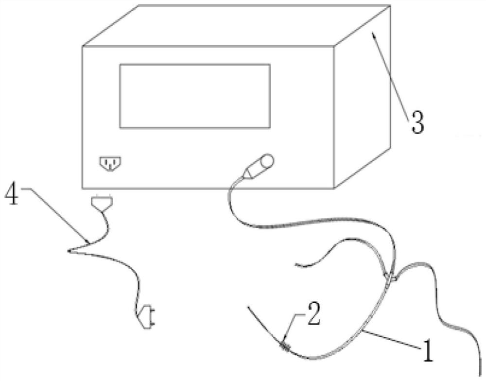 Interventional renal artery sympathetic nerve activity detection system