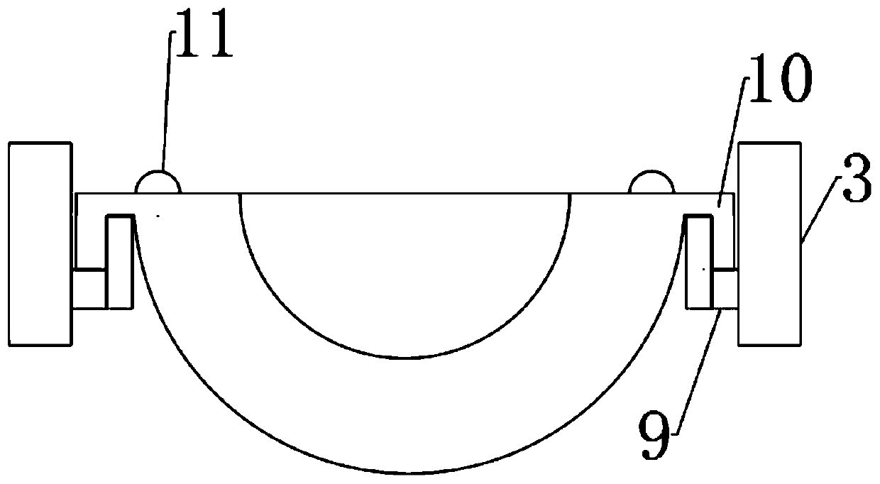 Saline-alkali soil improvement and salt elimination device