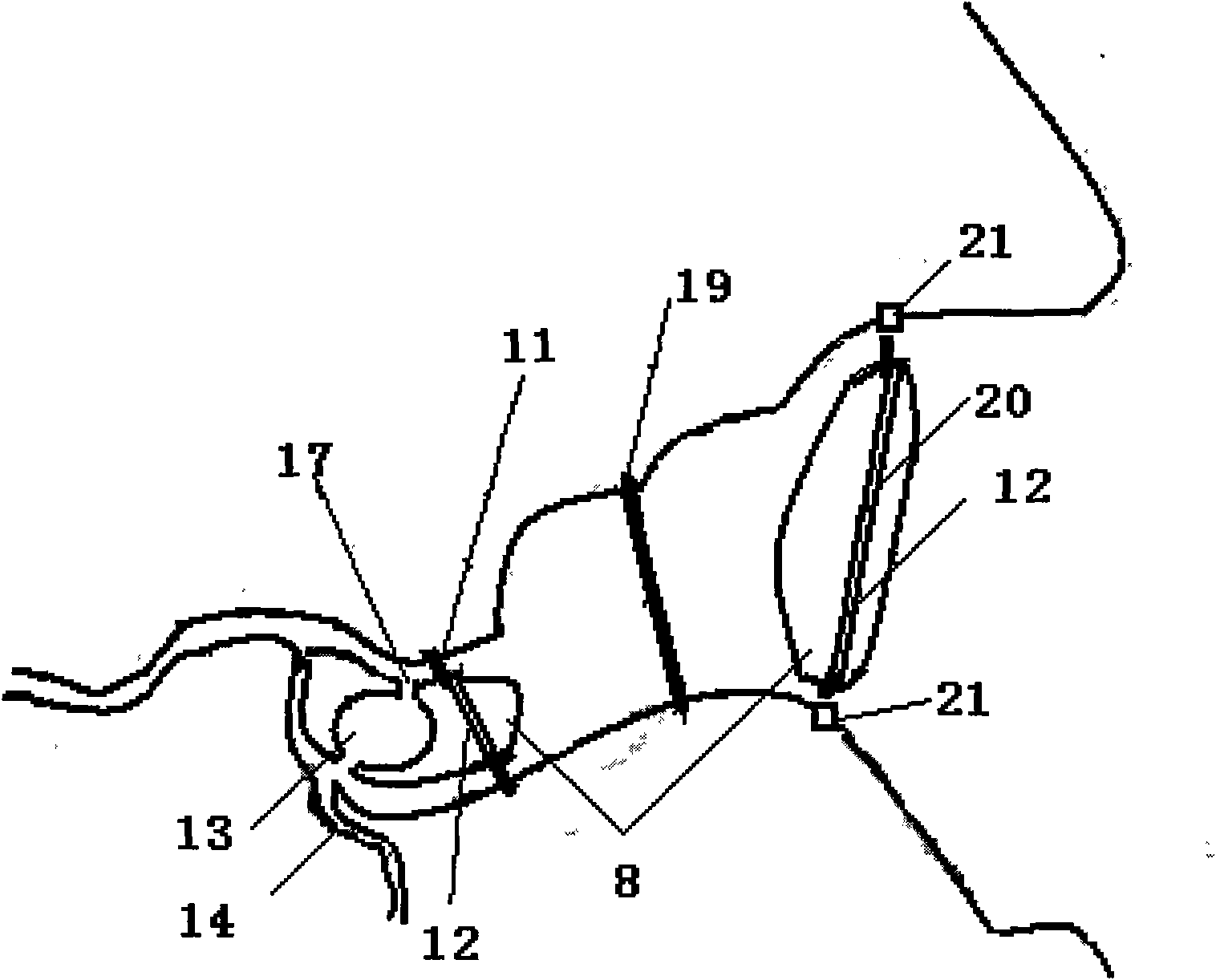 Method for treating river entrance