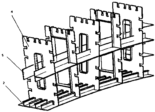 Basket-style steel box arch rib production method