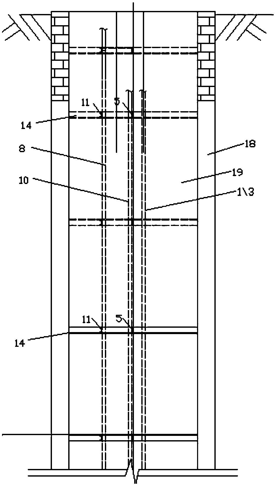 Quick installation process for shaft equipment