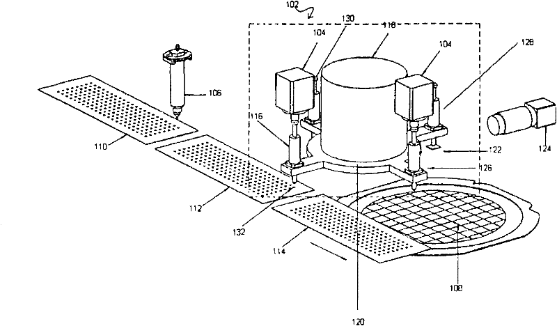 Rotary die bonding apparatus and methodology thereof