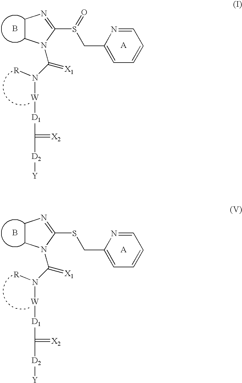 Prodrugs of imidazole derivatives, for use as proton pump inhibitors in the treatment of e.g. peptic ulcers