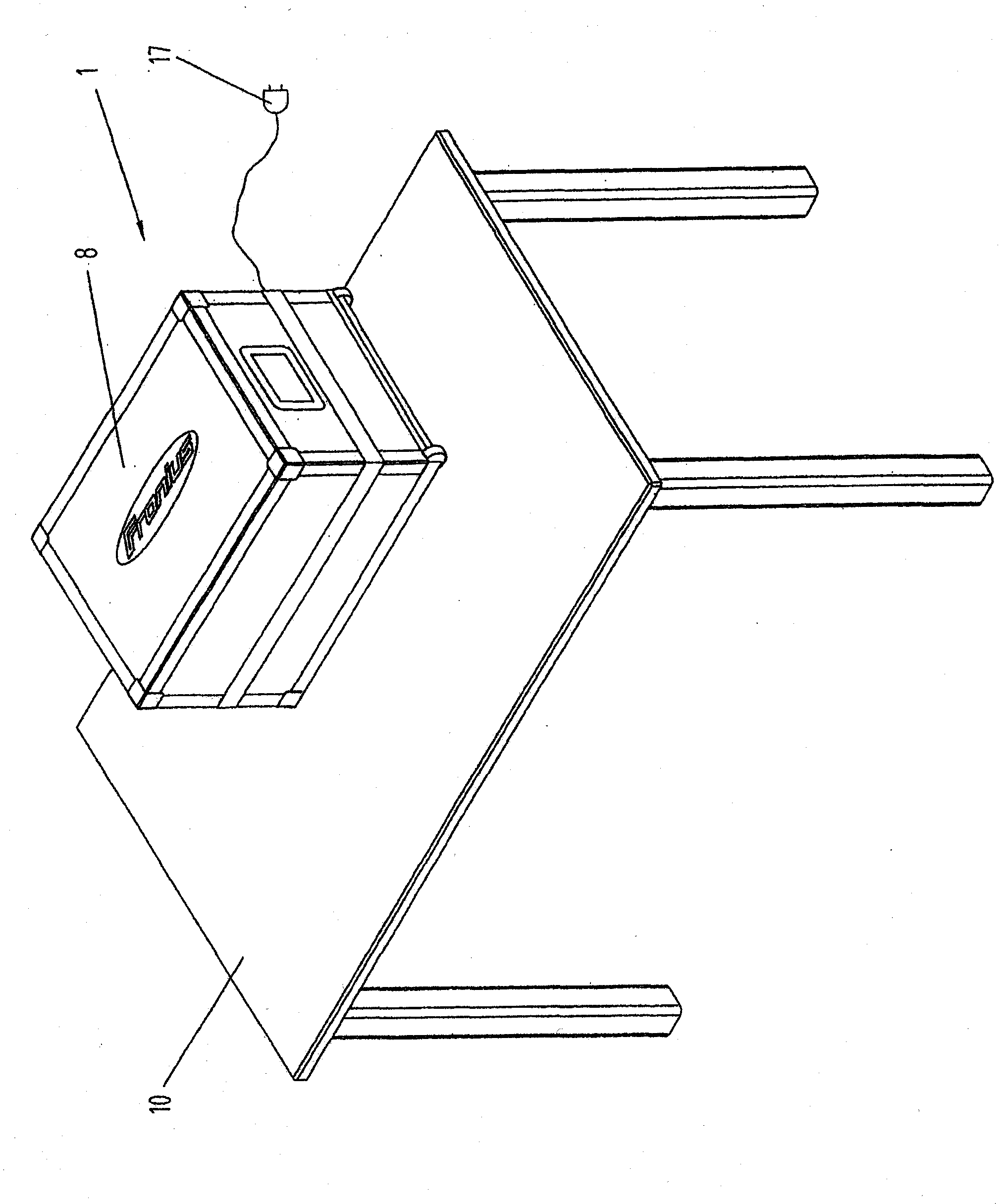 Device and method for simulating a welding process