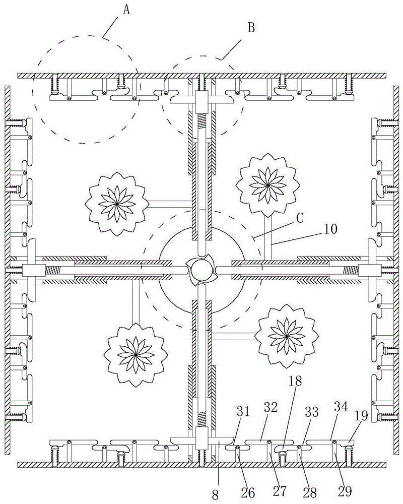 An adjustable protective window for building construction