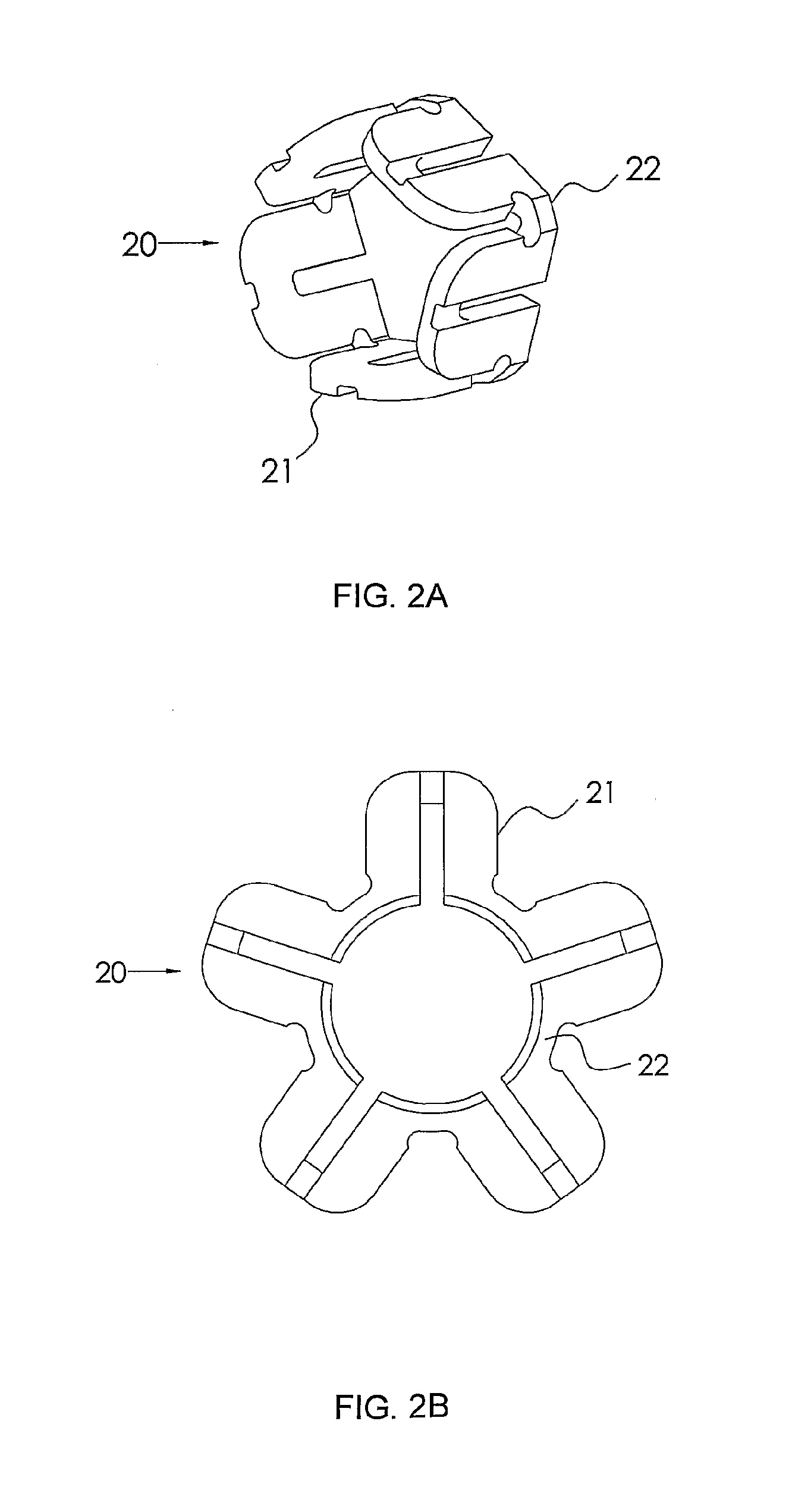 Segmented insert for intervertebral support