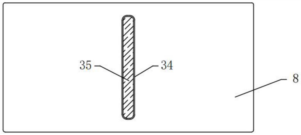 Engineering building material waterproof detection device and monitoring method thereof