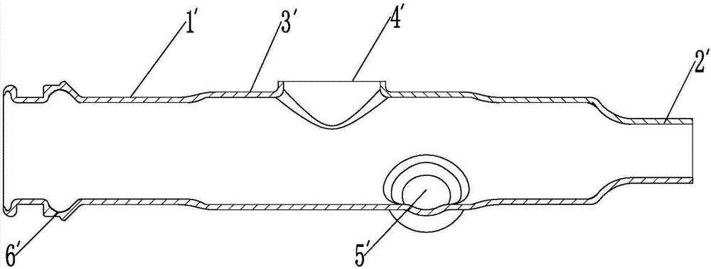 Automobile pipe port forming equipment and port forking method thereof