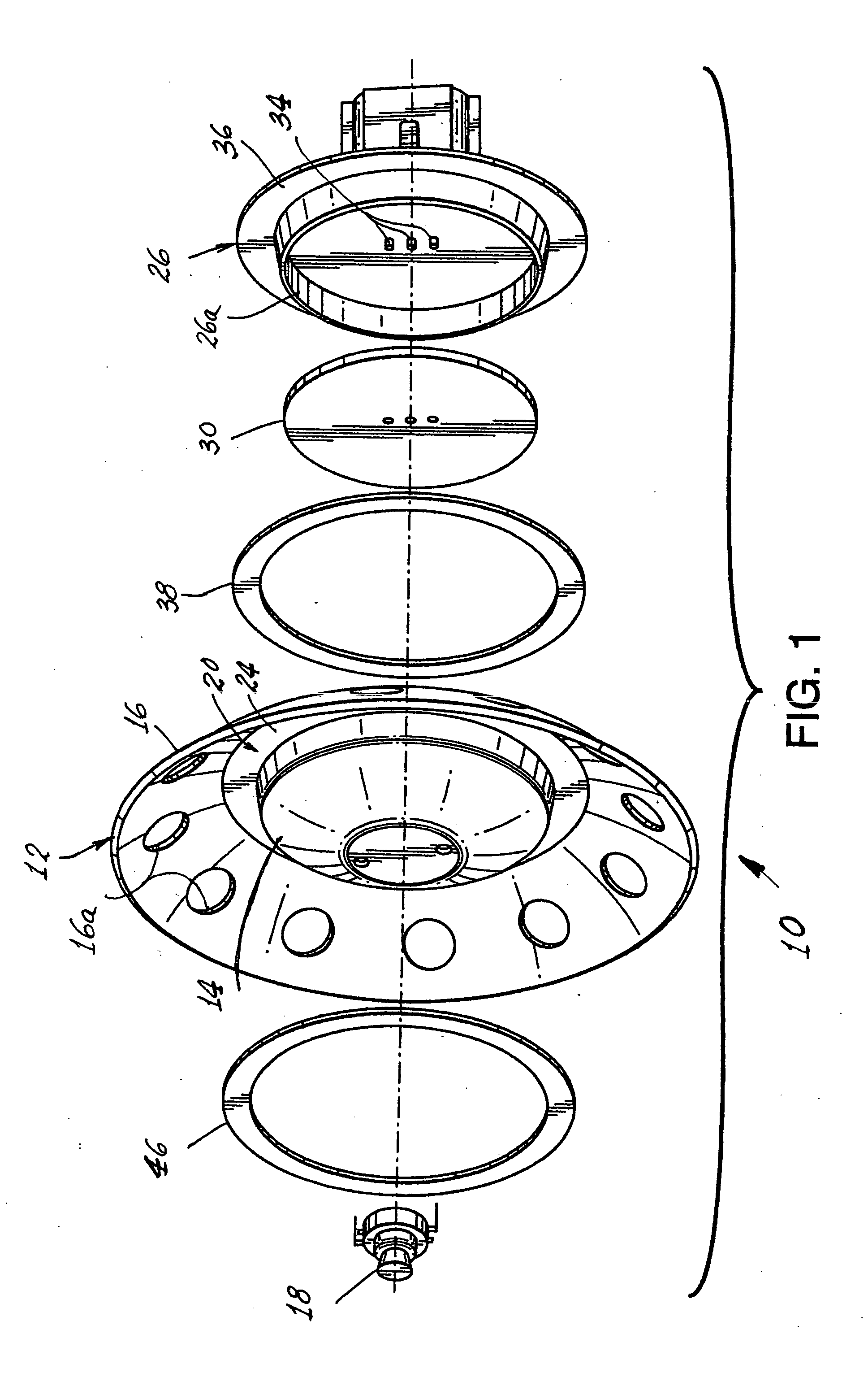 LED lamp and lamp/reflector assembly