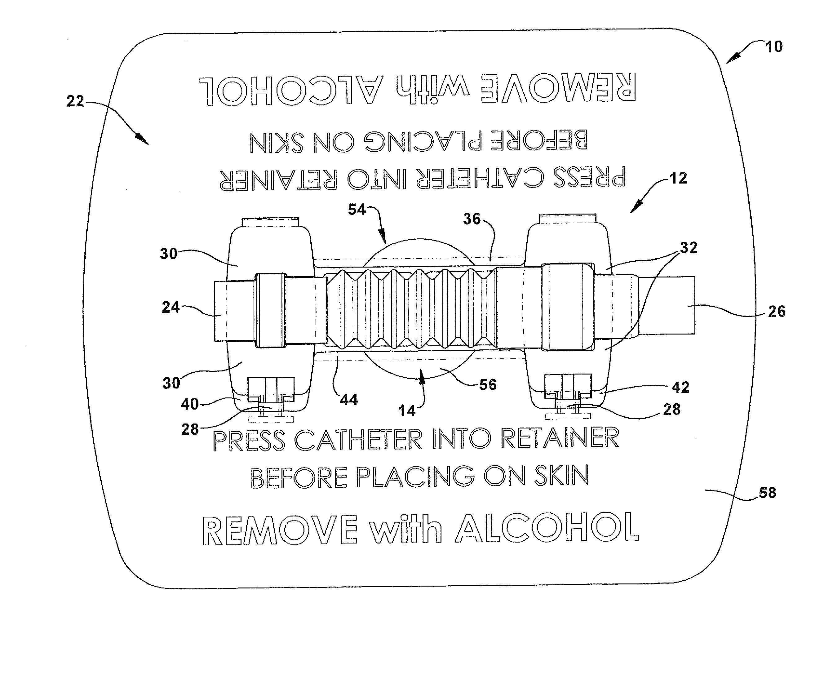 Urinary catheter stabilizer and method of use