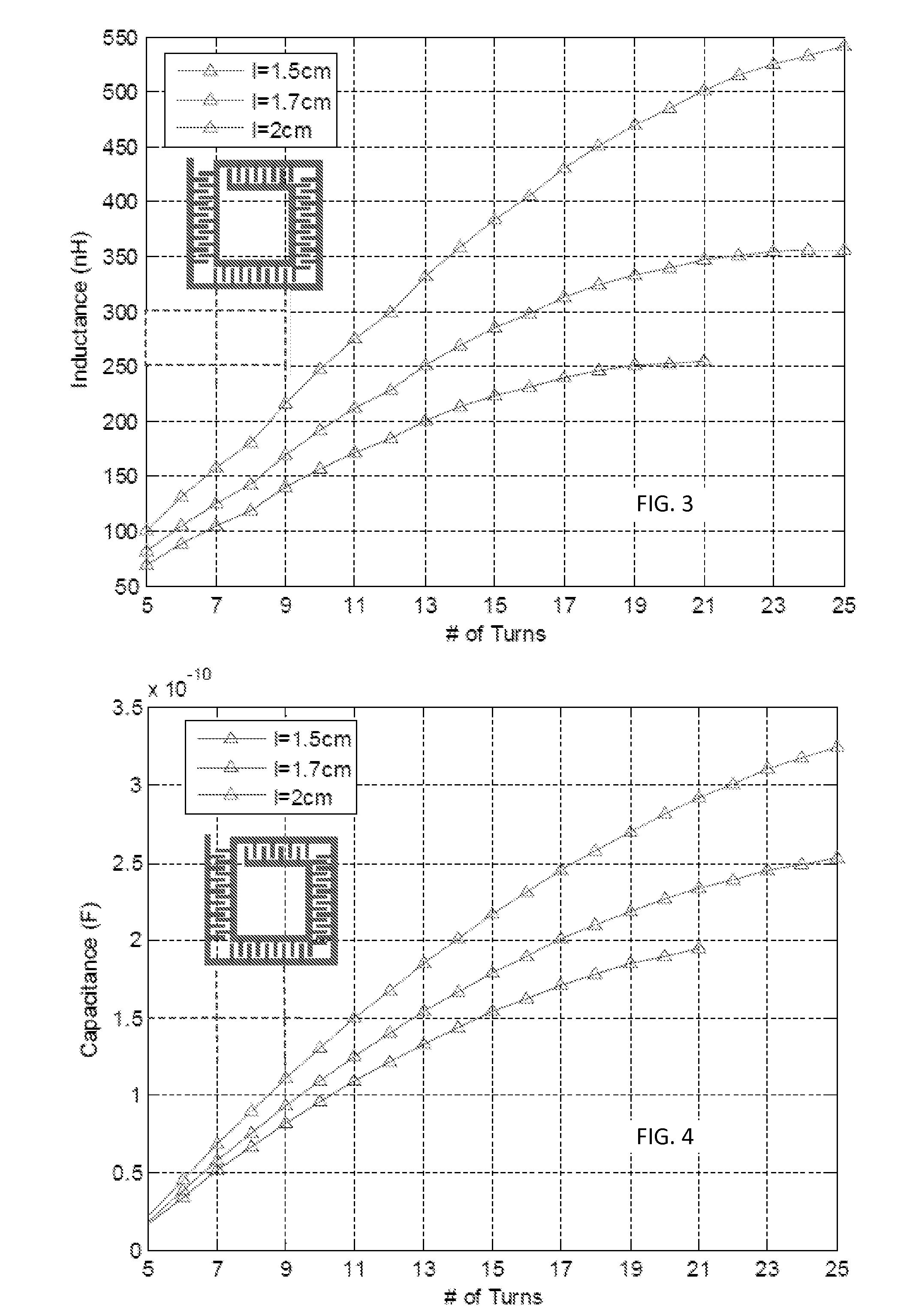 Passive wireless self-resonant sensor