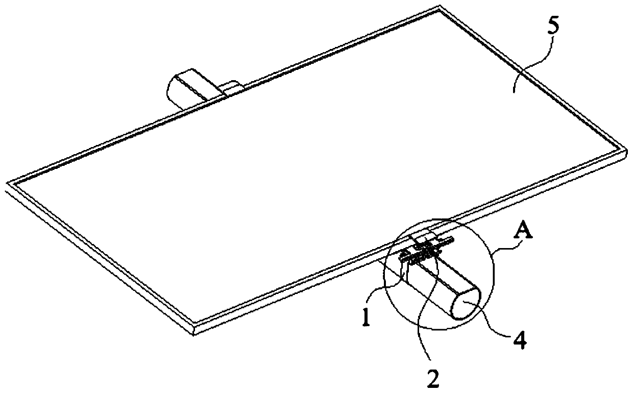 Support device of photovoltaic module and photovoltaic system