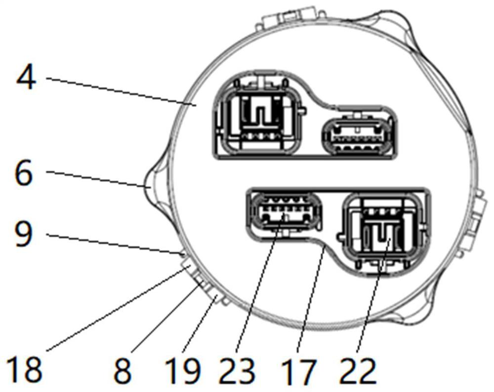 Redundant electric power steering device