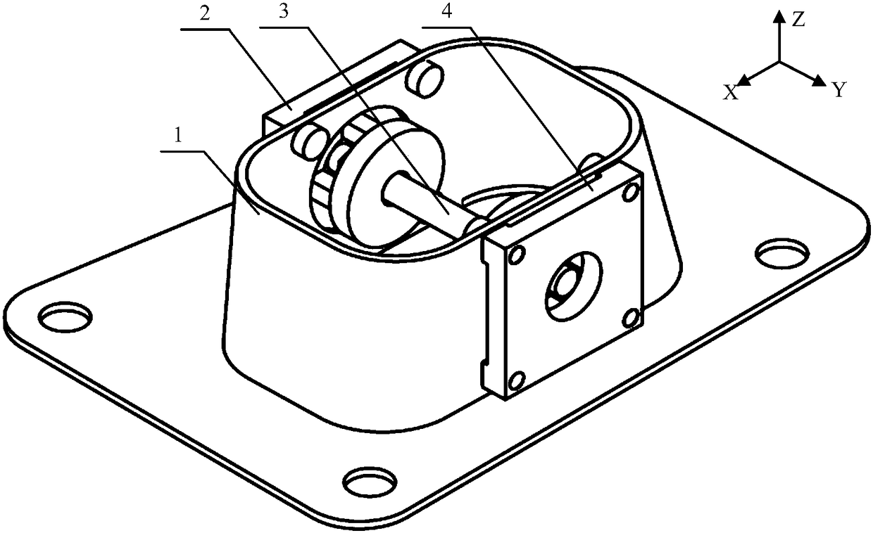 Load measurement system of rotation part in hinge structure