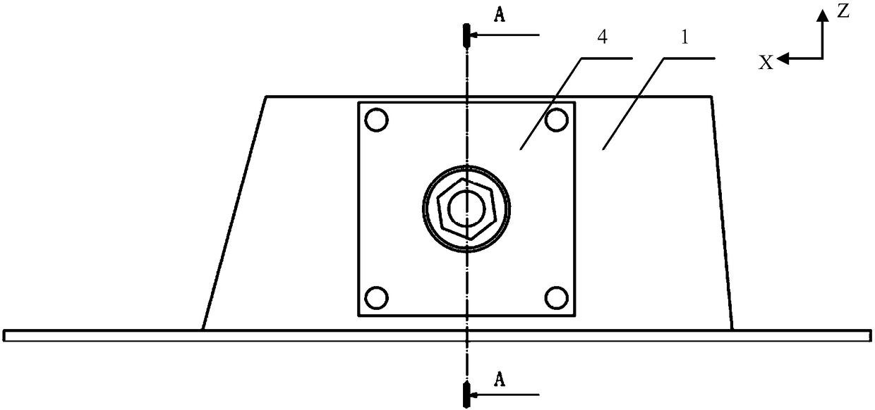 Load measurement system of rotation part in hinge structure