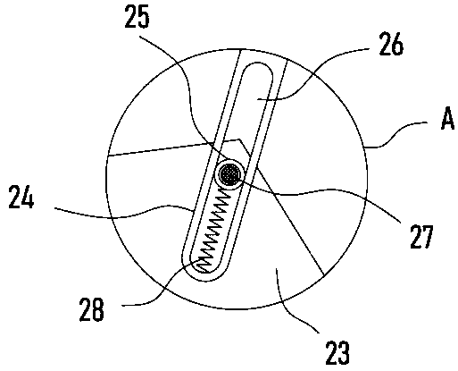 Cutting device for packing paperboard processing