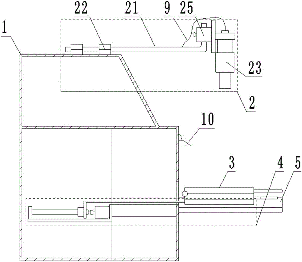 Cloud-intelligent automatic character pressing machine facilitating manufacture of motor vehicle license plates