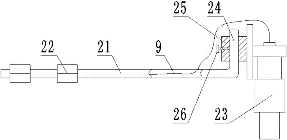 Cloud-intelligent automatic character pressing machine facilitating manufacture of motor vehicle license plates