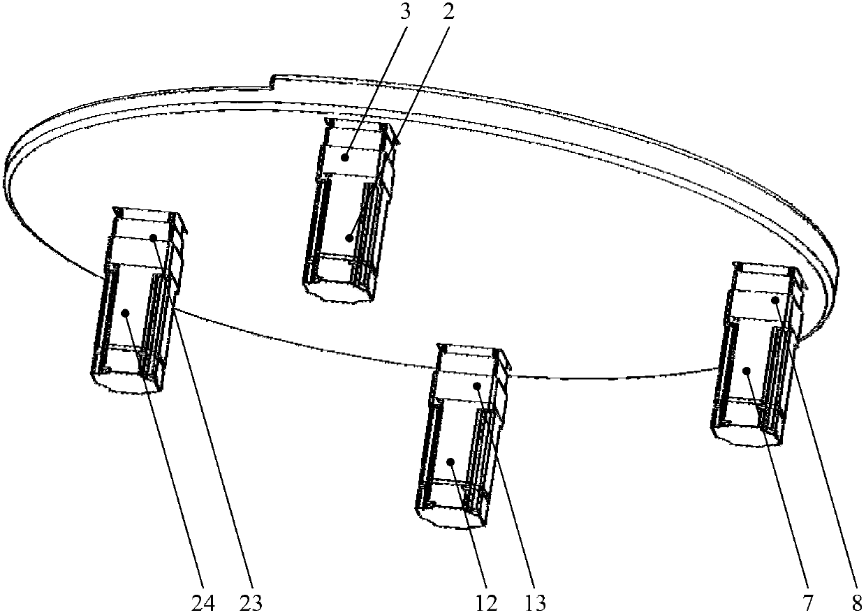 Three-degree-of-freedom plane parallel mechanism with novel redundant drive branched-chain