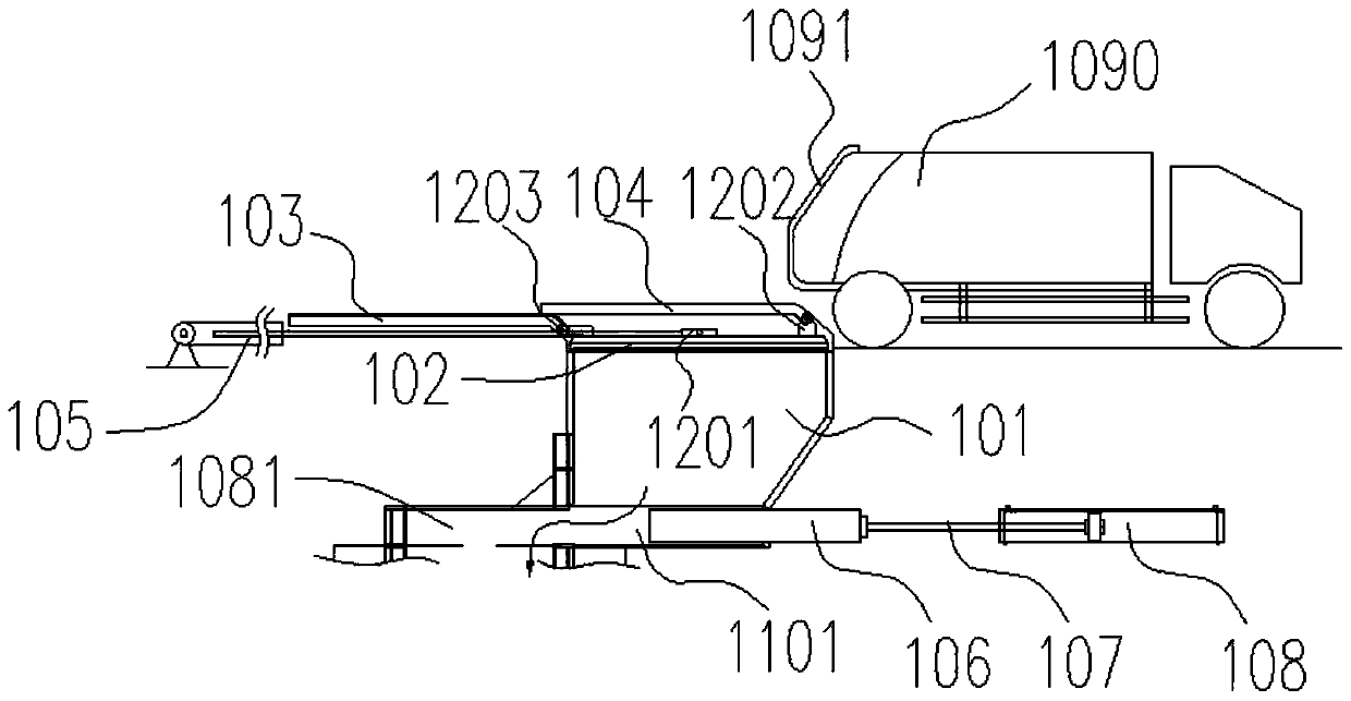 A high-temperature cracking furnace for odorless, anti-blocking and energy-saving domestic waste