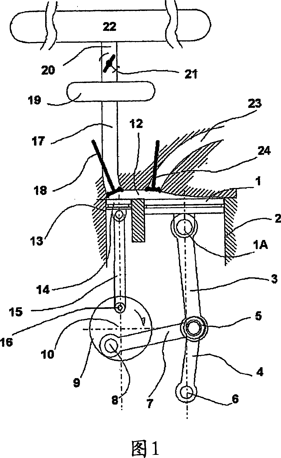 Engine with an active mono-energy and/or bi-energy chamber with compressed air and/or additional energy and thermodynamic cycle thereof