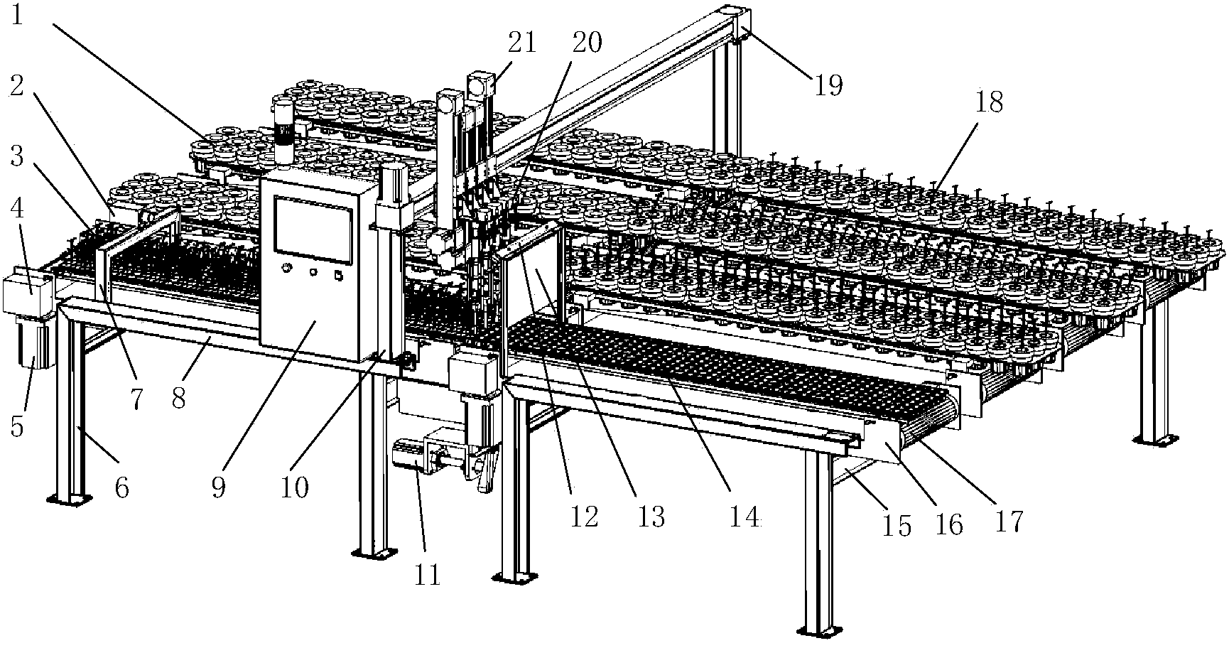 Intelligent seed and seedling sorting and transplanting machine