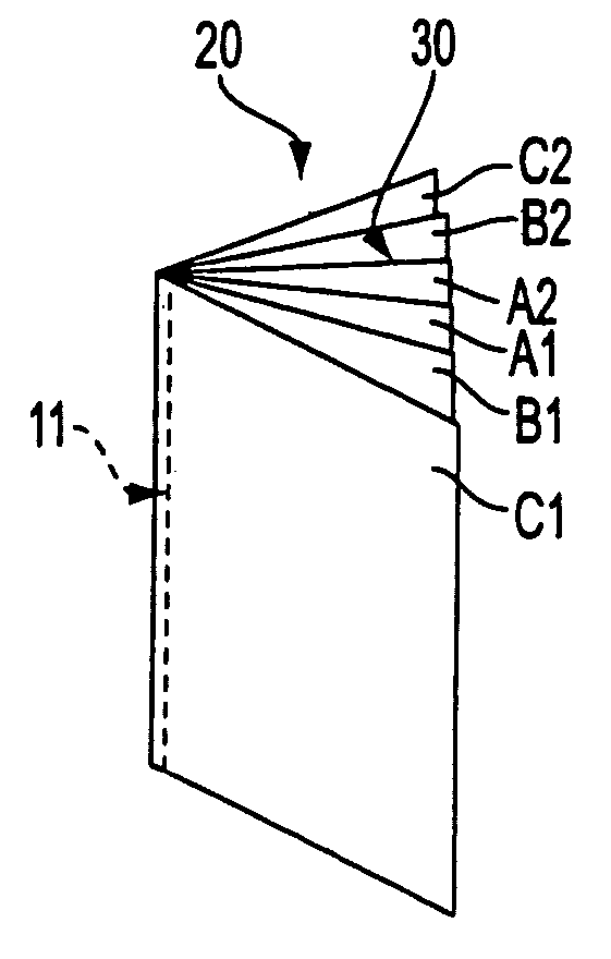 Method of manufacturing a single booklet