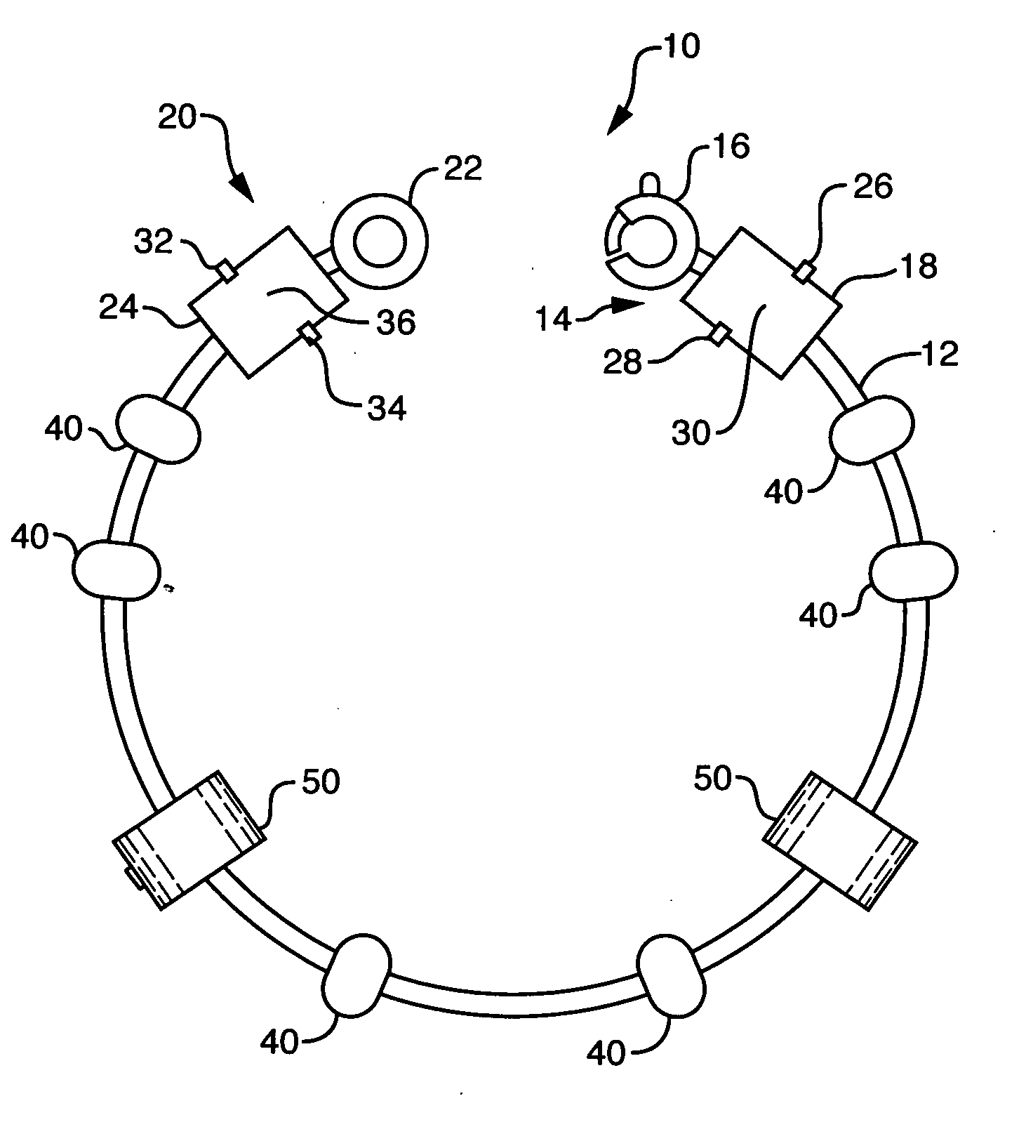 Apparatus for adjustable bead retention on bracelets and necklaces