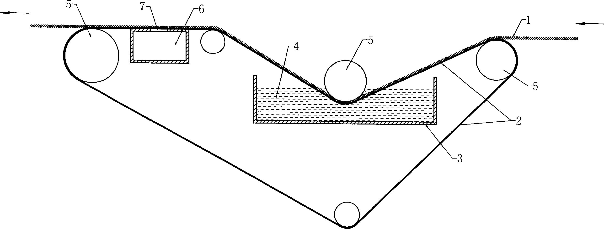 Water-soluble nonwoven cloth and its proparing method