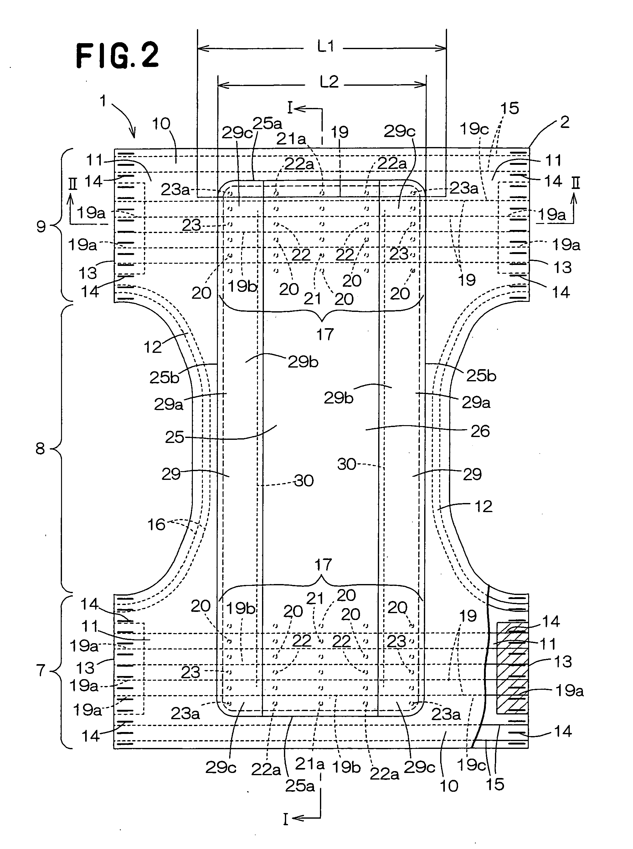 Pull-on disposable wearing article