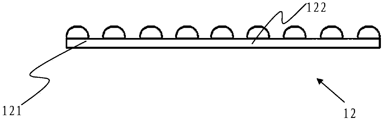 OLED luminous layer structure capable of avoiding color cast and coupled film of OLED luminous layer structure