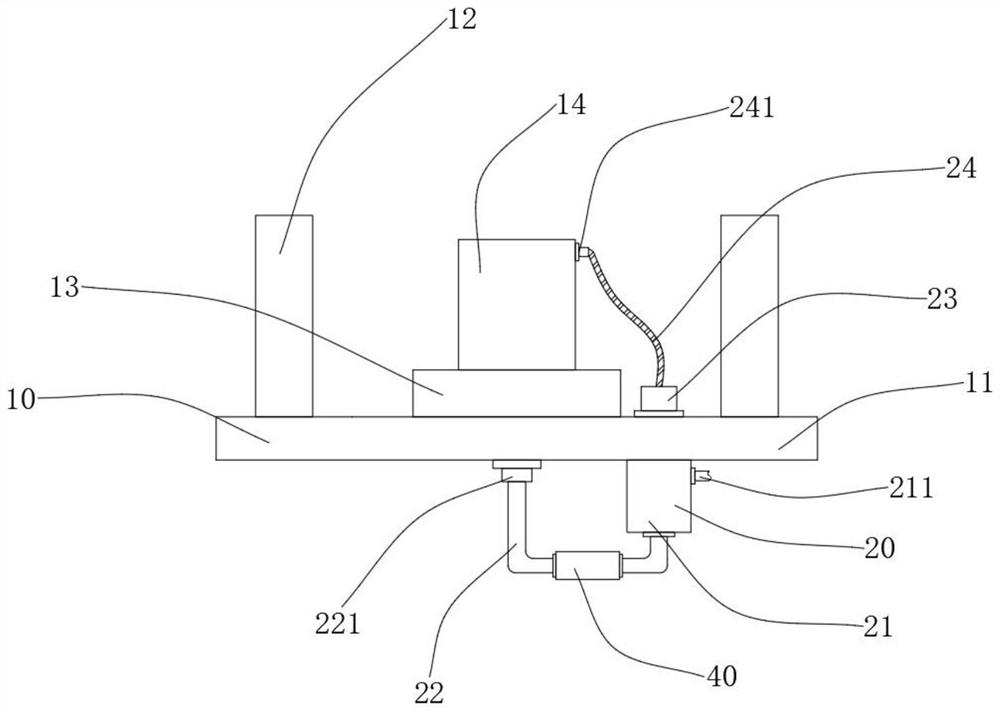 A screw mold for cooling