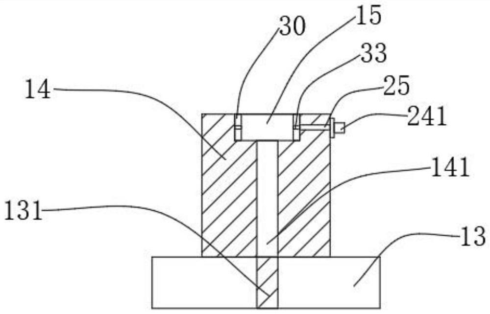 A screw mold for cooling