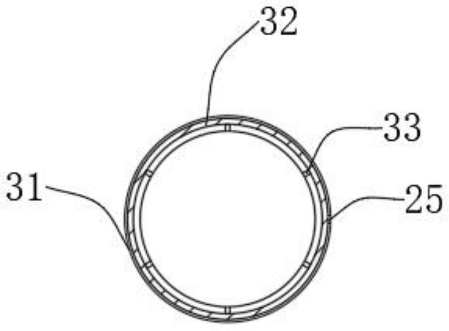 A screw mold for cooling