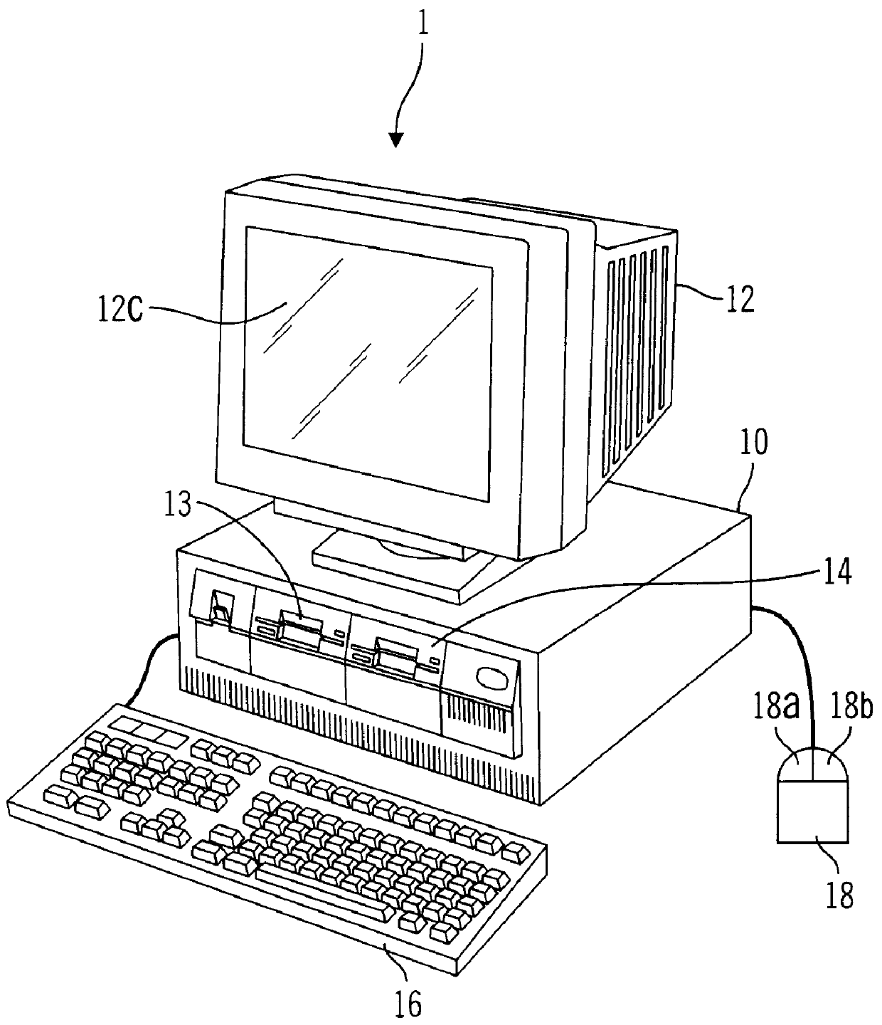 Graphical interface method, apparatus and application for opening window of all designated container objects