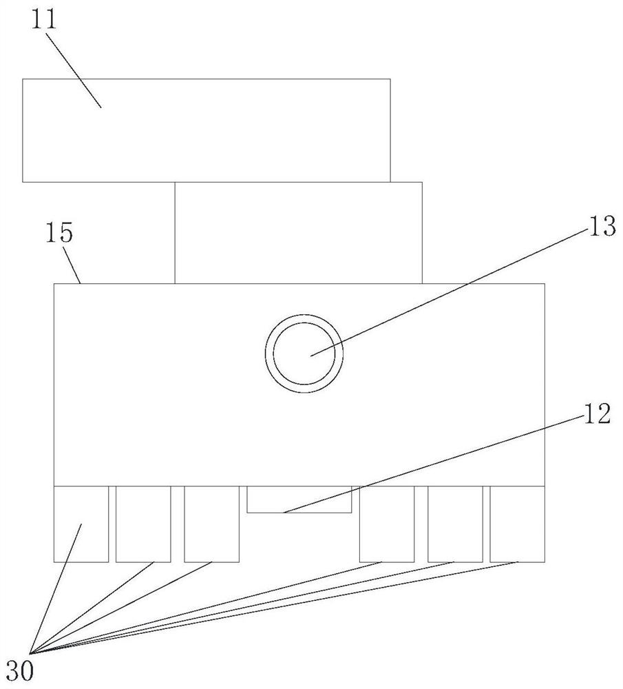 Automatic feeding device of washing machine, washing machine and control method of washing machine