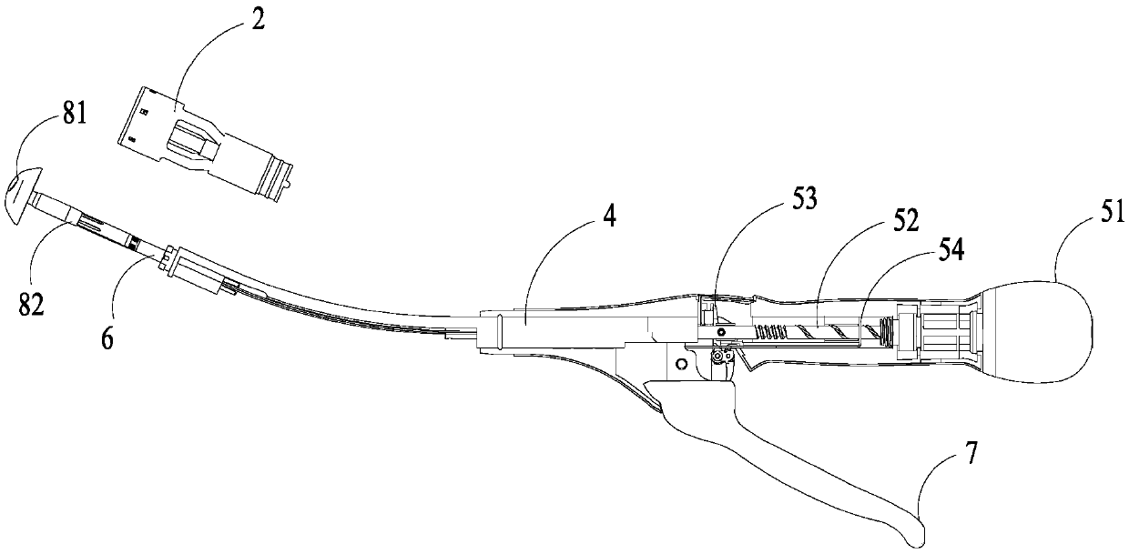 Round tube type stapler