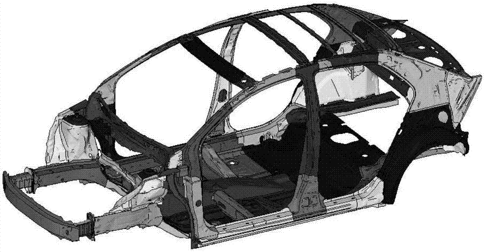 Body in white module design method based on modularization product family platform