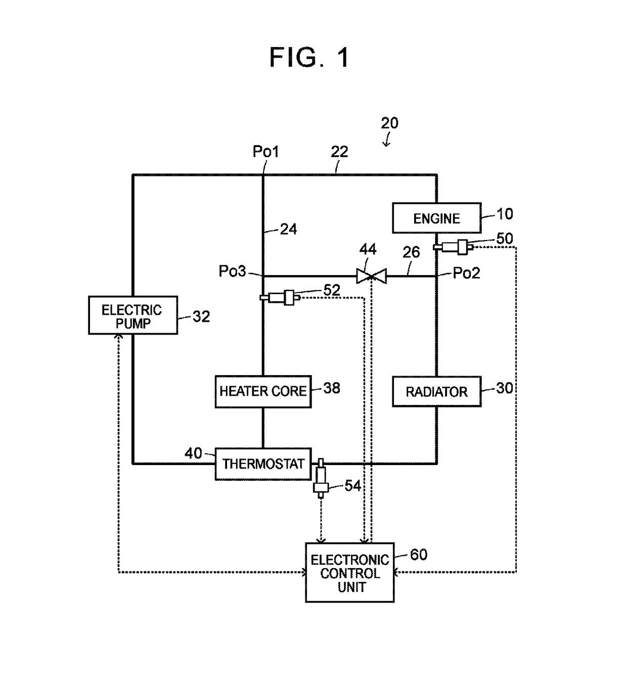 Cooling system for engine