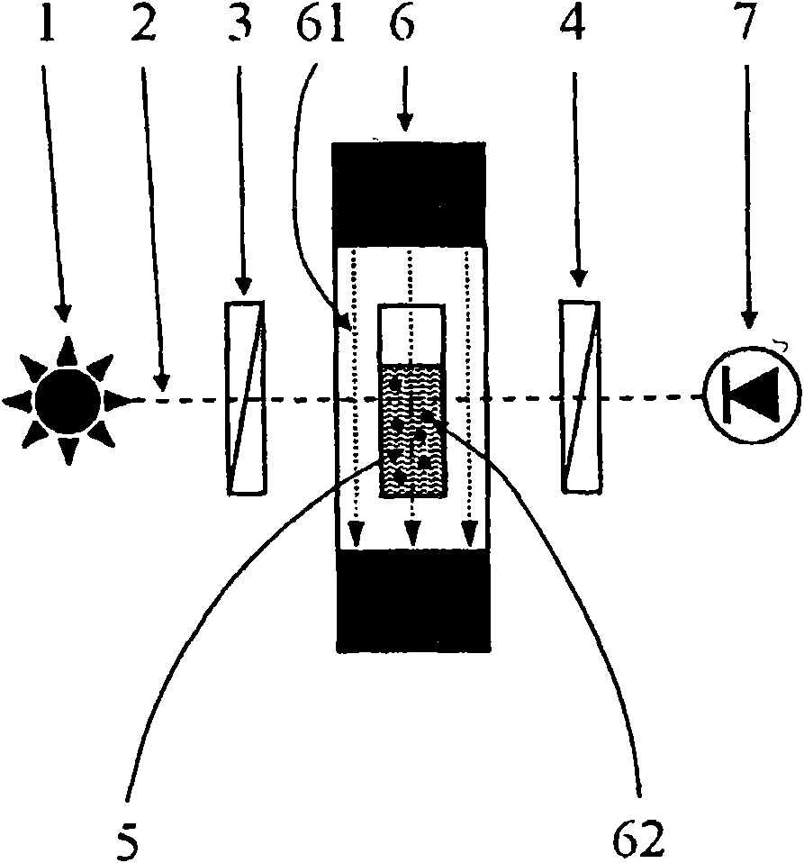 Optical measurement method for molecular detection using relaxation measurement in optically anisotropic nanoparticles