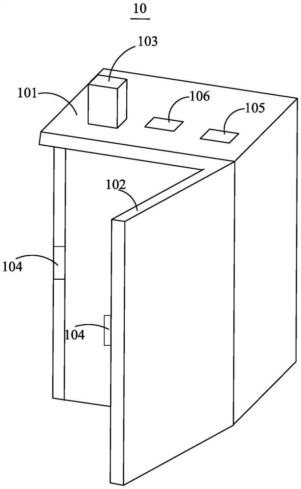 Anti-theft method and system for unmanned vending cabinet and unmanned vending cabinet with anti-theft function