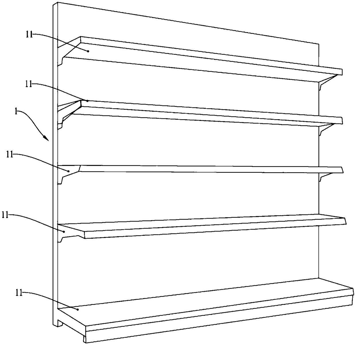 Intelligent selling method and system of unmanned supermarket