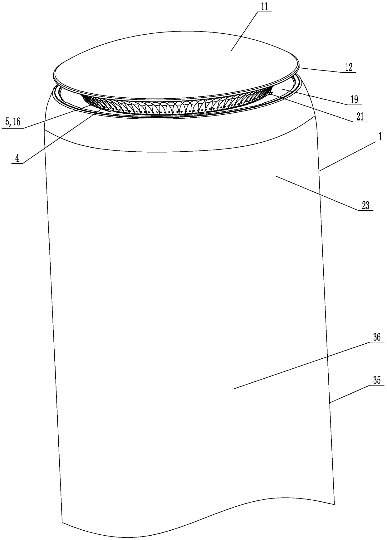 Humidifier and split air conditioner