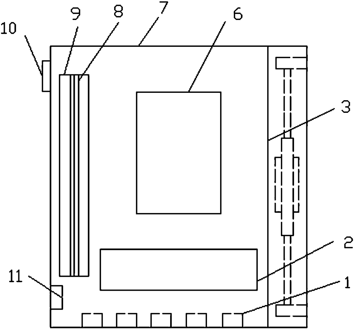 Internet security gateway device