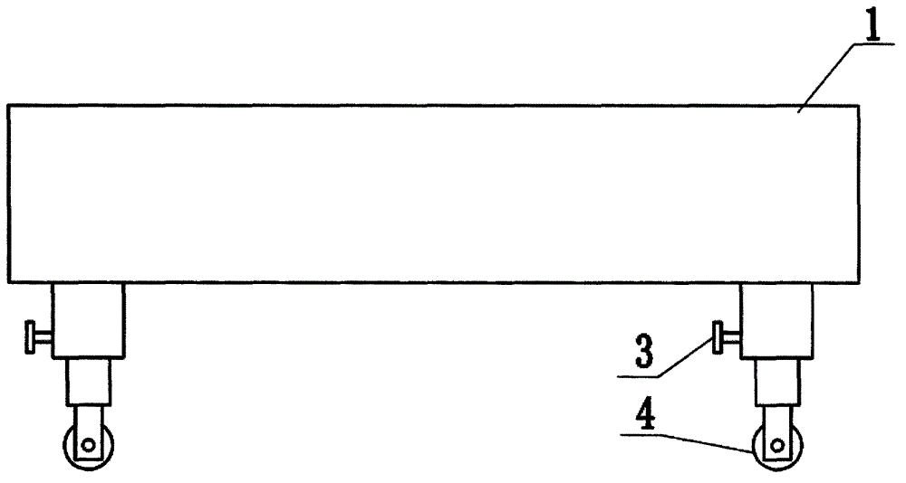 Height-adjustable computer mainframe bracket